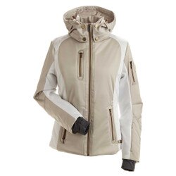 NILS Kitzbuhel Jacket Women's in Sandstone and White